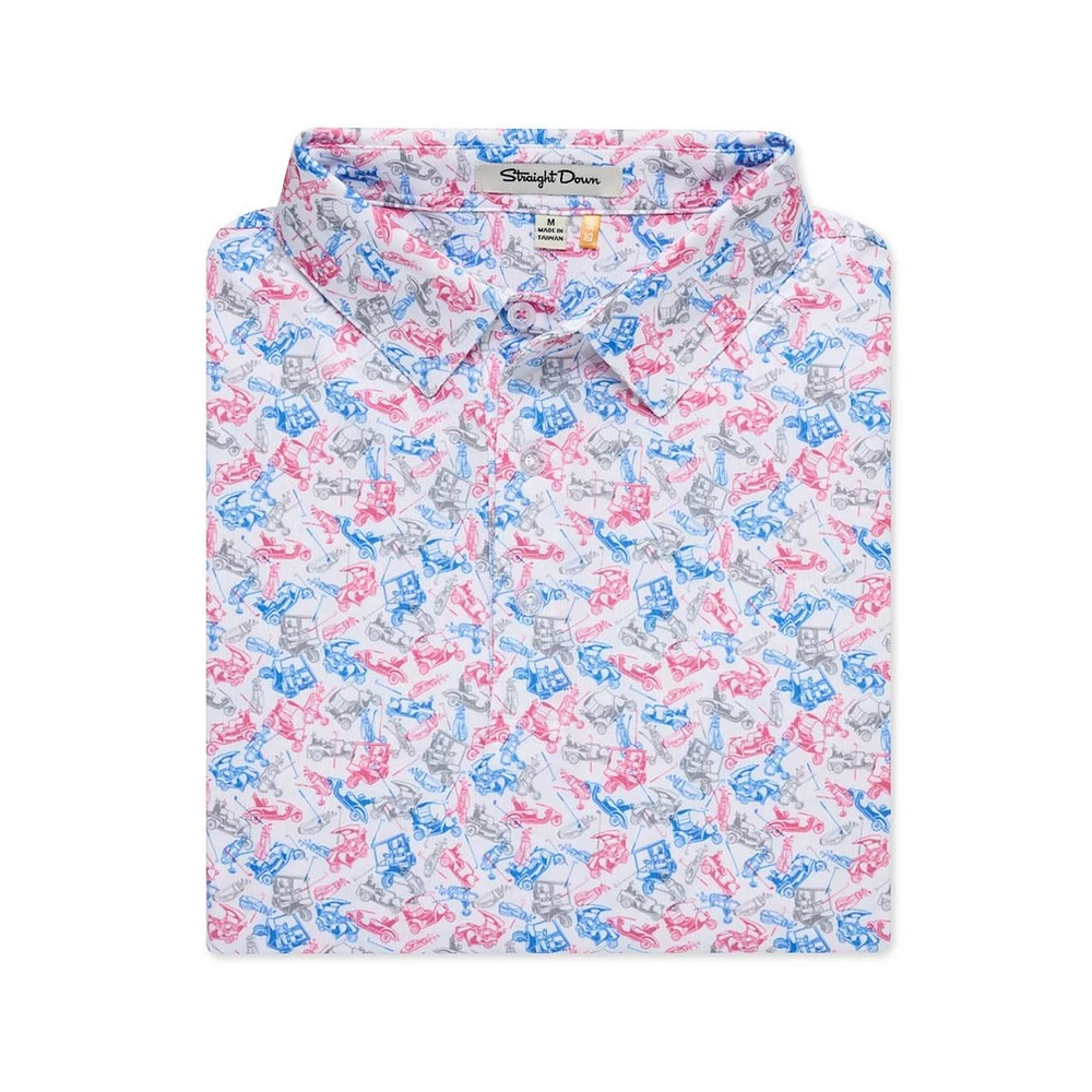 Men's Cart Jockey Short Sleeve Polo
