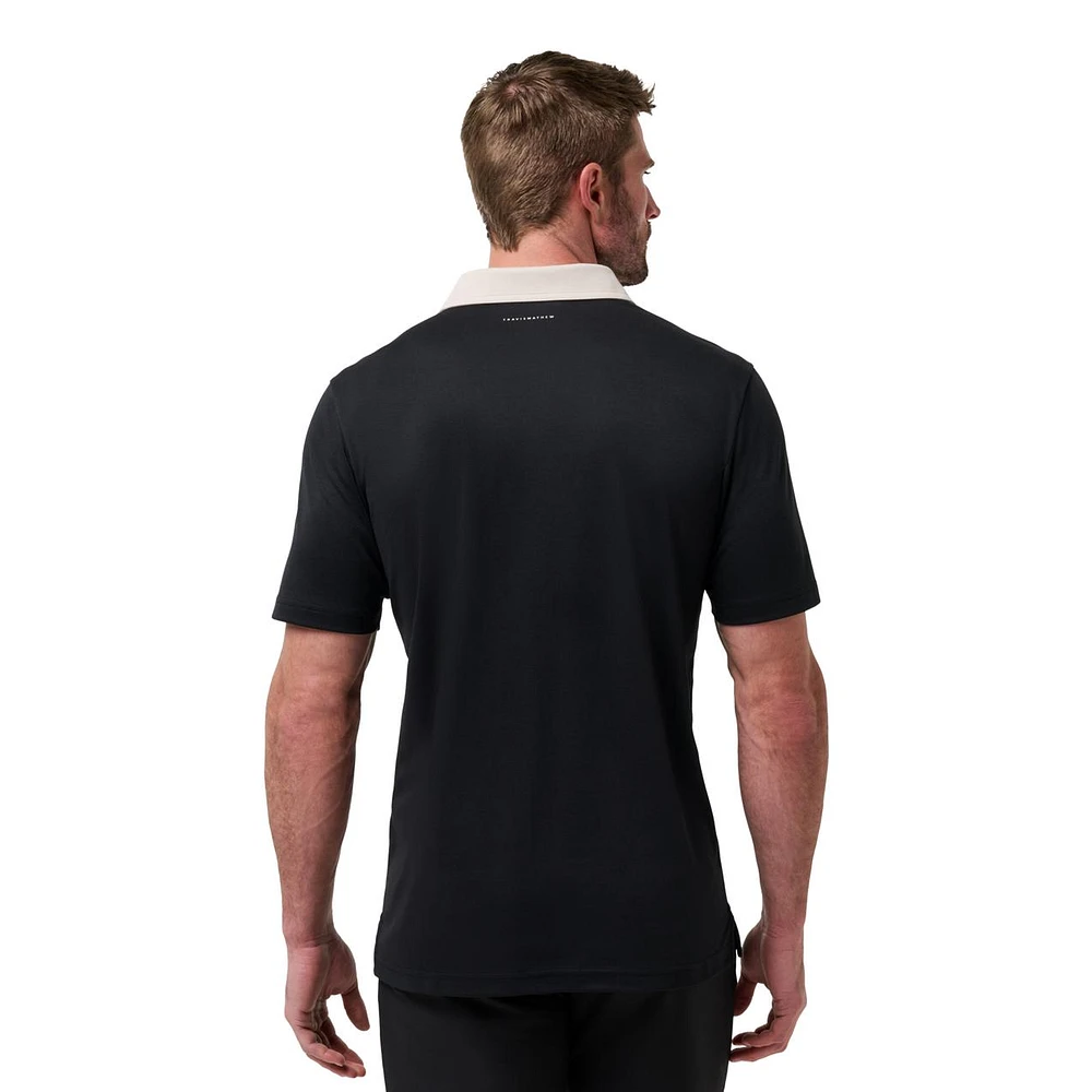 Men's Bauer x TravisMathew Stick Side Short Sleeve Polo