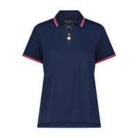 Women's Waverly 1/2 Zip Short Sleeve Polo