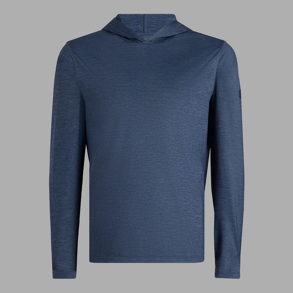 Men's Melange Ice Nylon Hoodie