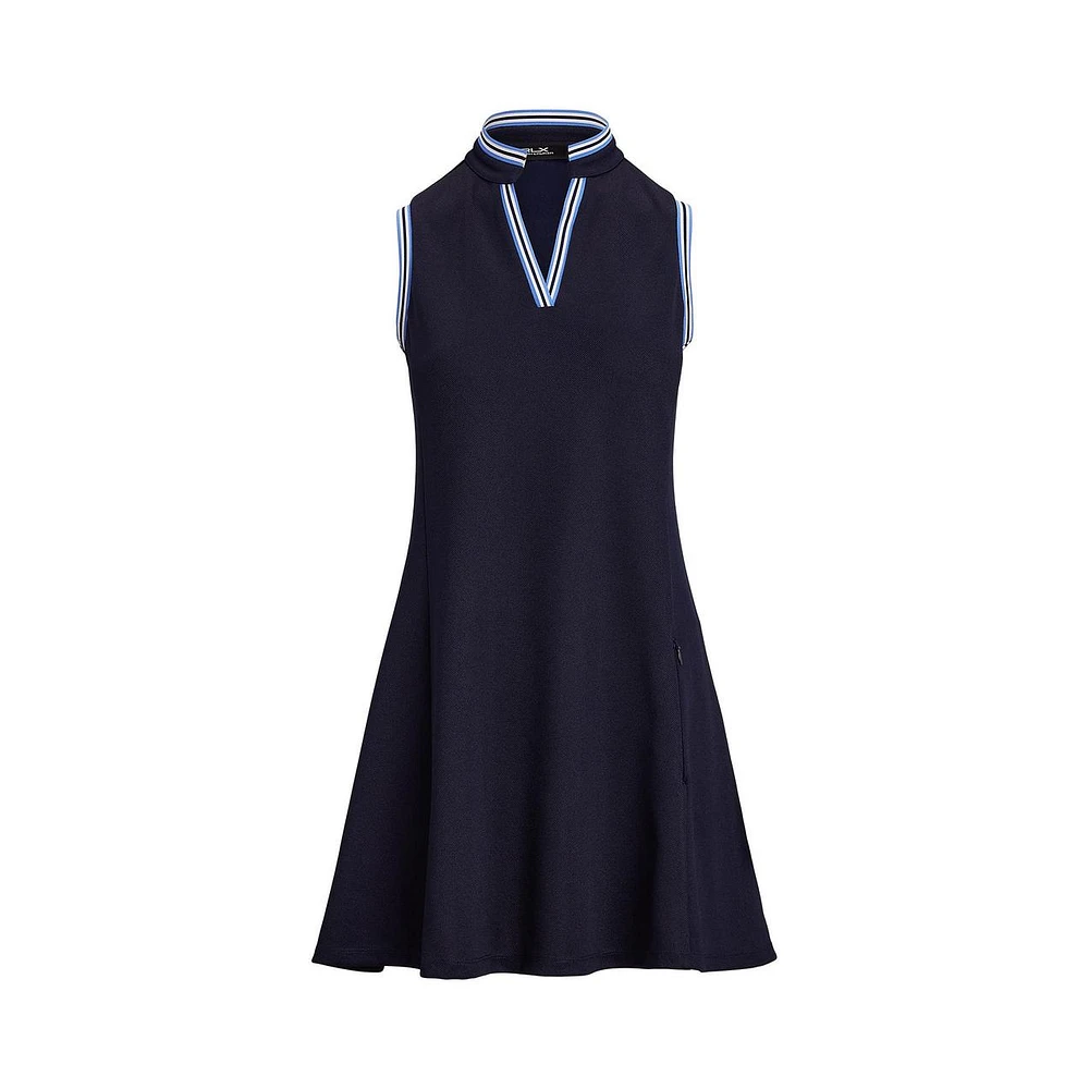 Women's Pique Popover Sleeveless Dress