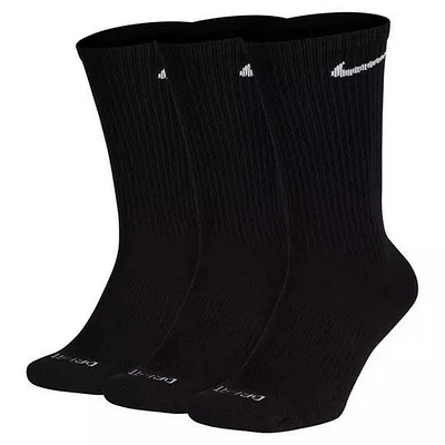 Unisex Everyday Cushion 3 Pack Crew Socks