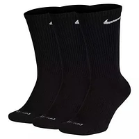 Unisex Everyday Cushion 3 Pack Crew Socks