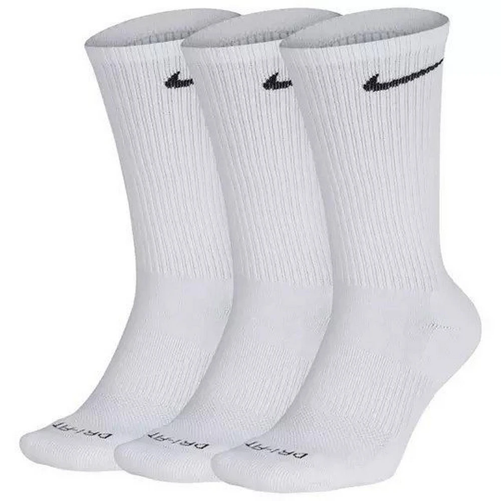 Unisex Everyday Cushion 3 Pack Crew Socks