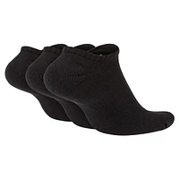 Unisex Everyday Cushion 3 Pack No Show Socks