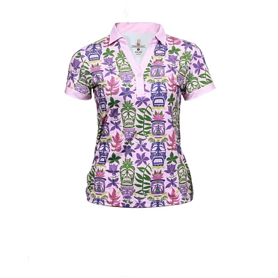 Women's Tiki Time Short Sleeve Polo