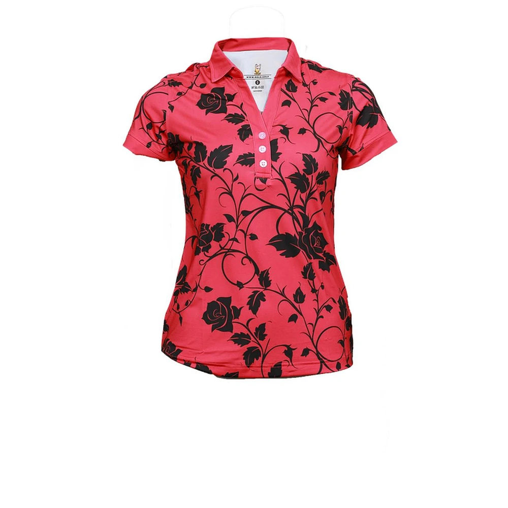Women's Rose Garden Short Sleeve Polo