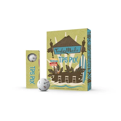 Limited Edition - TP5 Golf Balls - Tiki