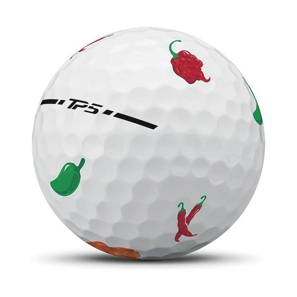 Limited Edition - TP5 pix Golf Balls - Peppers
