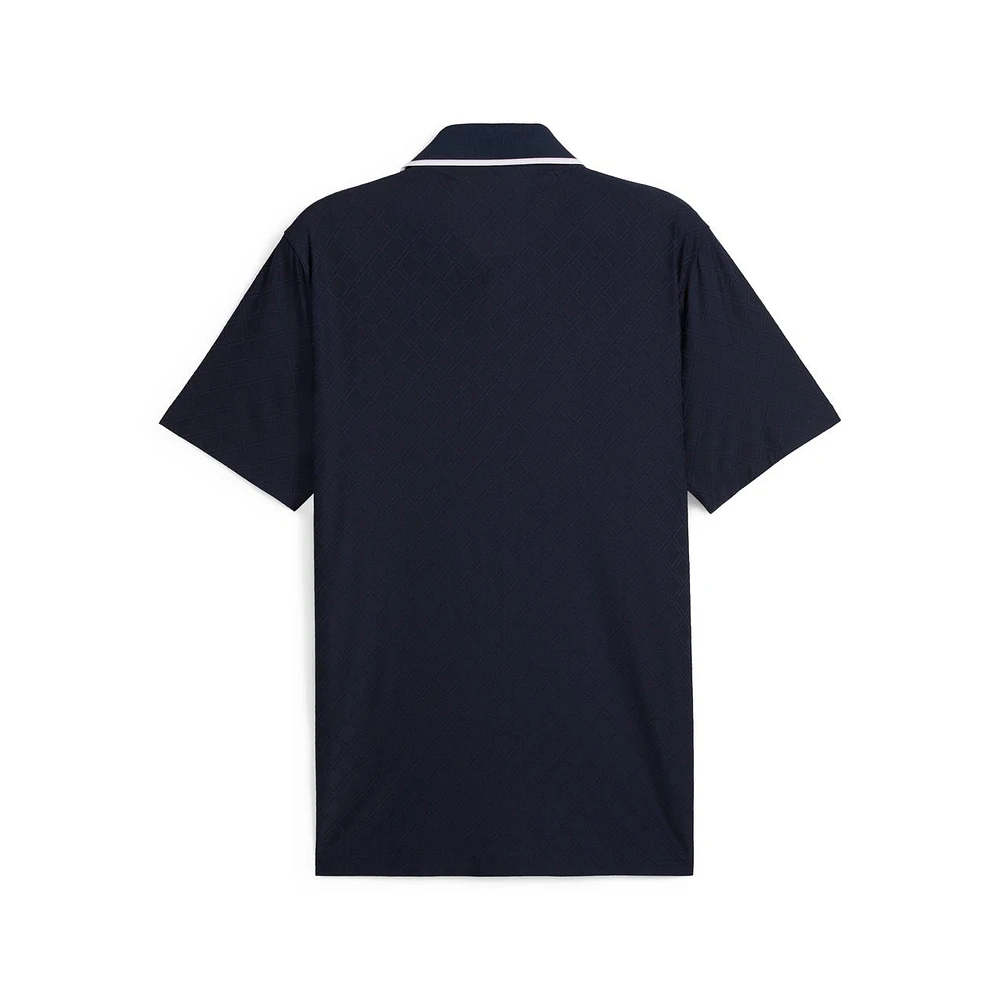 Men's Puma x AP Tipped Jacquard Short Sleeve Polo