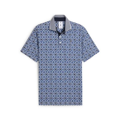 Men's Puma x PTC Tile Short Sleeve Polo