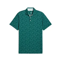 Men's MATTR Peach Stand Short Sleeve Polo
