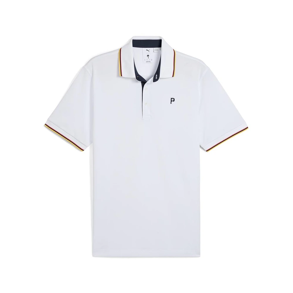 Men's Puma x PTC Tipped Short Sleeve Polo