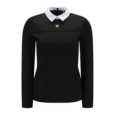 Women's Modified Long Sleeve Polo