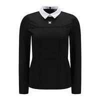 Women's Modified Long Sleeve Polo