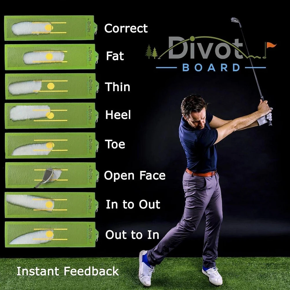 Divot Board Swing Path Trainer