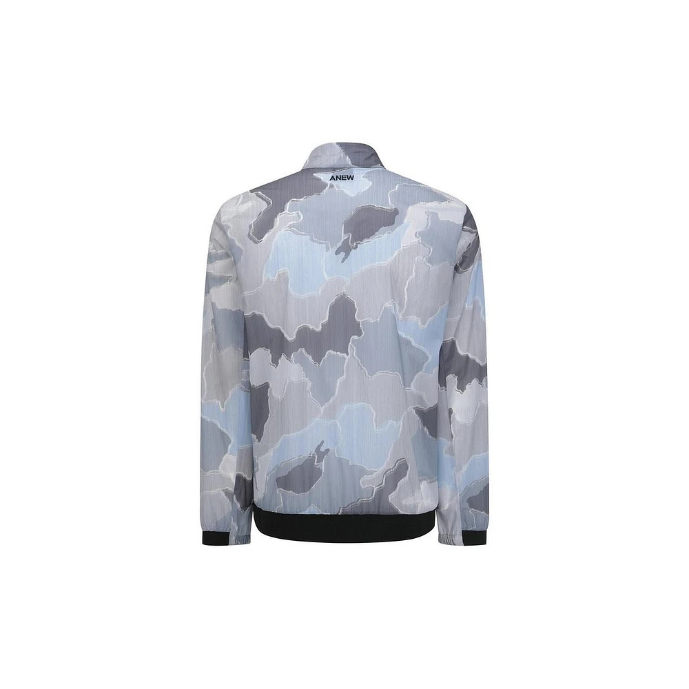 Men's Impact Wave Plate Pattern Windbreaker