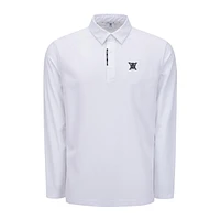 Men's Arm Stripe Long Sleeve Polo