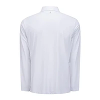 Men's Arm Stripe Long Sleeve Polo