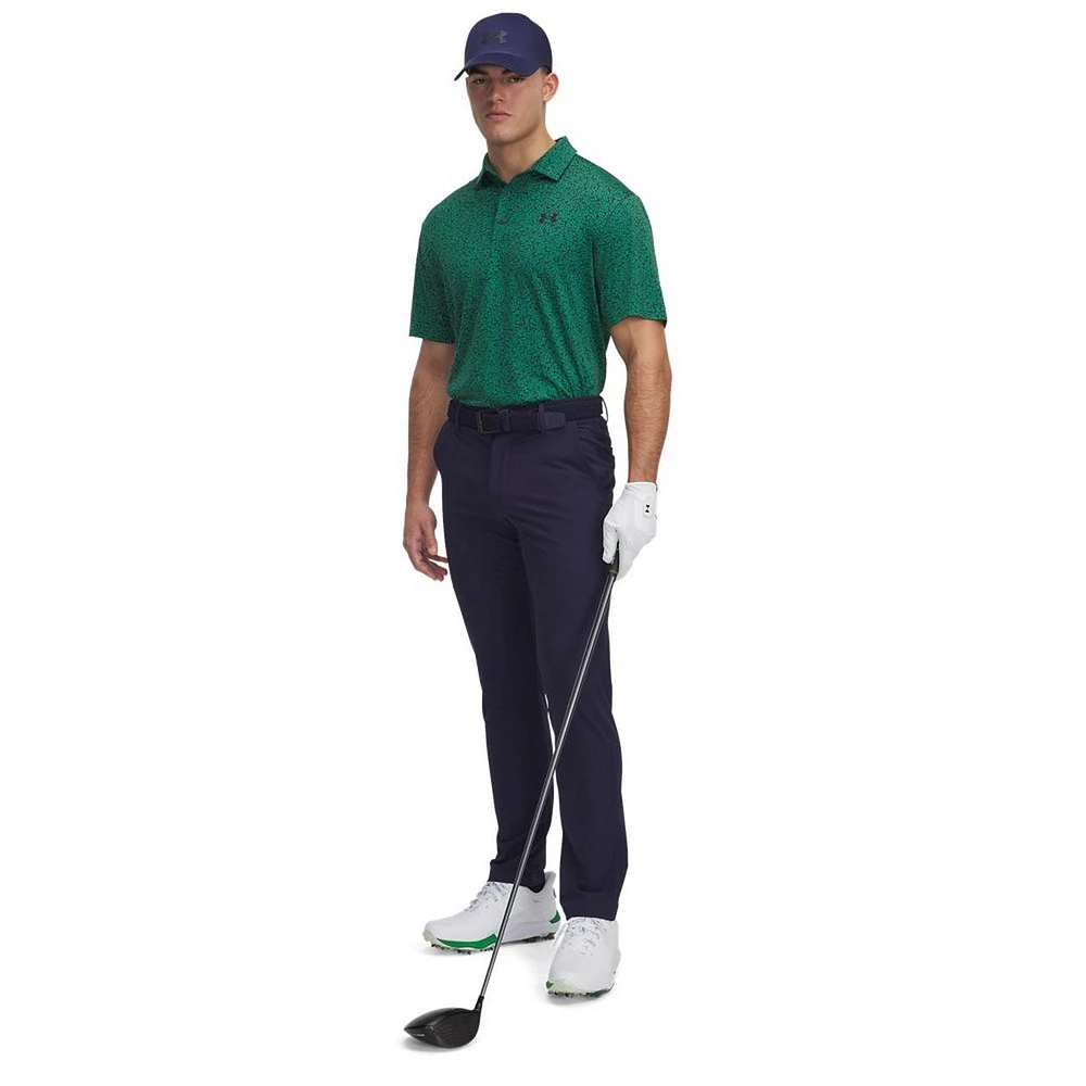 Men's Souvenir Playoff 3.0 Printed Short Sleeve Polo