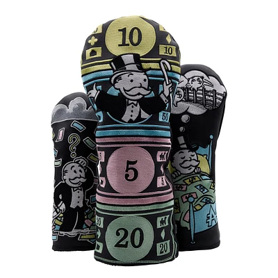 Bettinardi Limited - Mr. Monopoly - Wood Set Headcovers