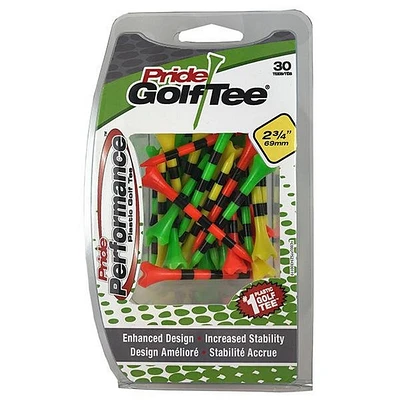 2 3/4 Pride Performance Golf Tees - 30 Count