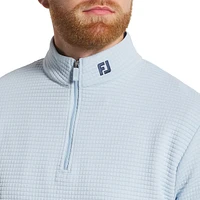 Men's Quilt Texture Chill-Out 1/4 Zip Sweater