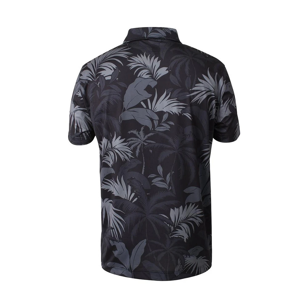 Men's Button Up Technical Jersey Short Sleeve Polo