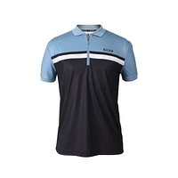 Men's 1/2 Zip AOP Technical Jersey Short Sleeve Polo