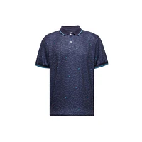 Men's Winston All Over Print Short Sleeve Polo
