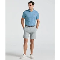 Men's Pete's Bowtie Micro Print Short Sleeve Polo