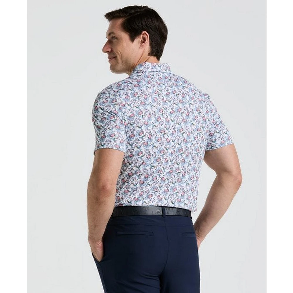 Men's Pete N' The Ocean Caddy Short Sleeve Polo