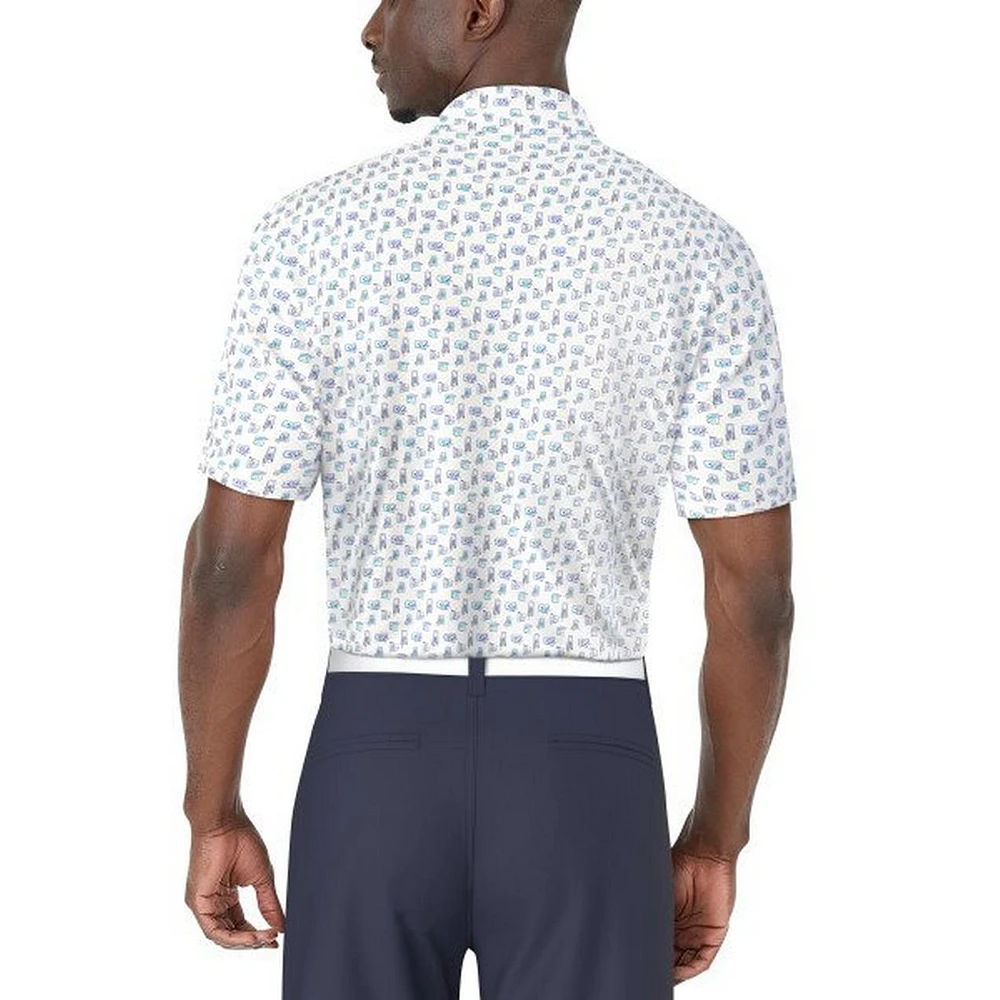 Men's Refreshments Printed Short Sleeve Polo