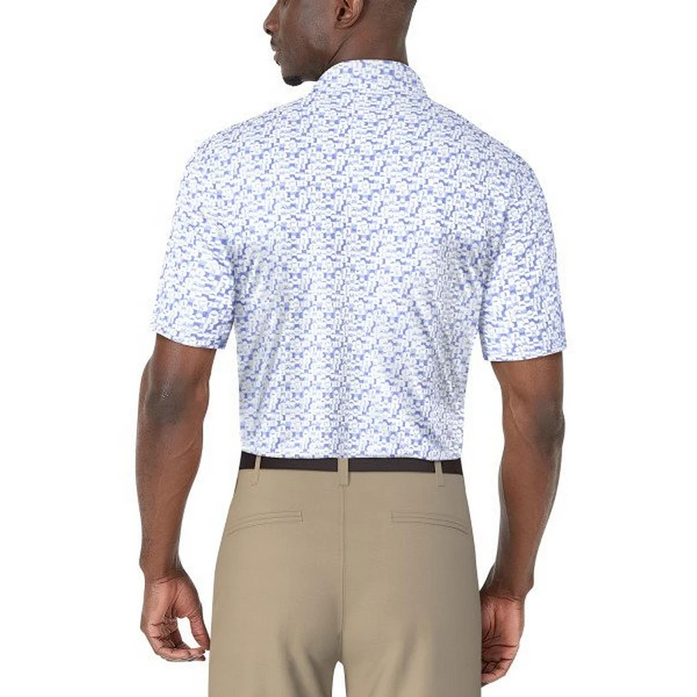 Men's Golf Ball Geo Short Sleeve Polo