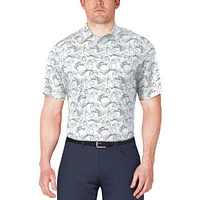 Men's Linear Tucan Printed Short Sleeve Polo