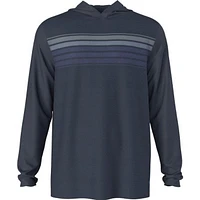 Men's Chest Stripe Printed Hoodie