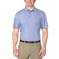 Men's Micro Geo Printed Short Sleeve Polo