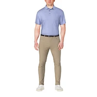 Men's Micro Geo Printed Short Sleeve Polo