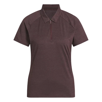 Women's Ultimate365 Heathered Short Sleeve Polo