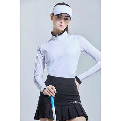 Women's Frill Long Sleeve Top