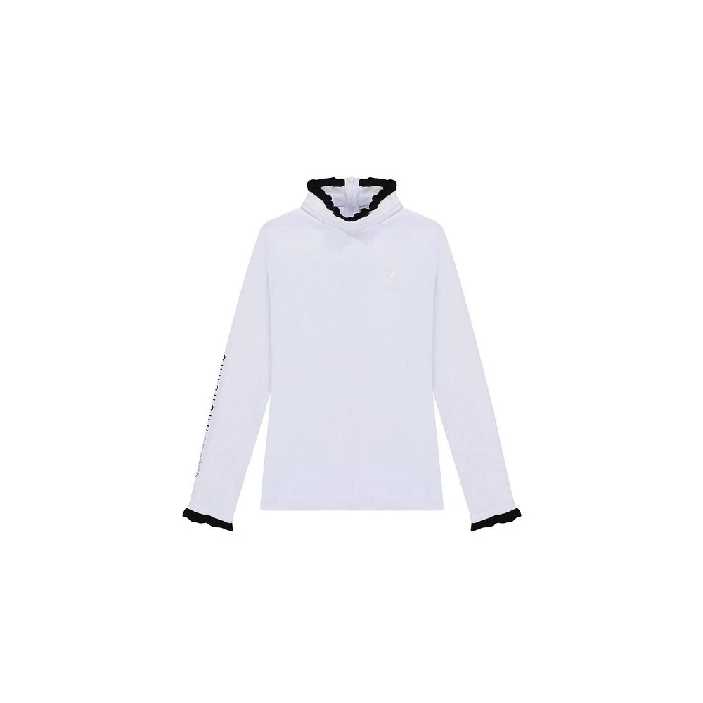 Women's Frill Long Sleeve Top