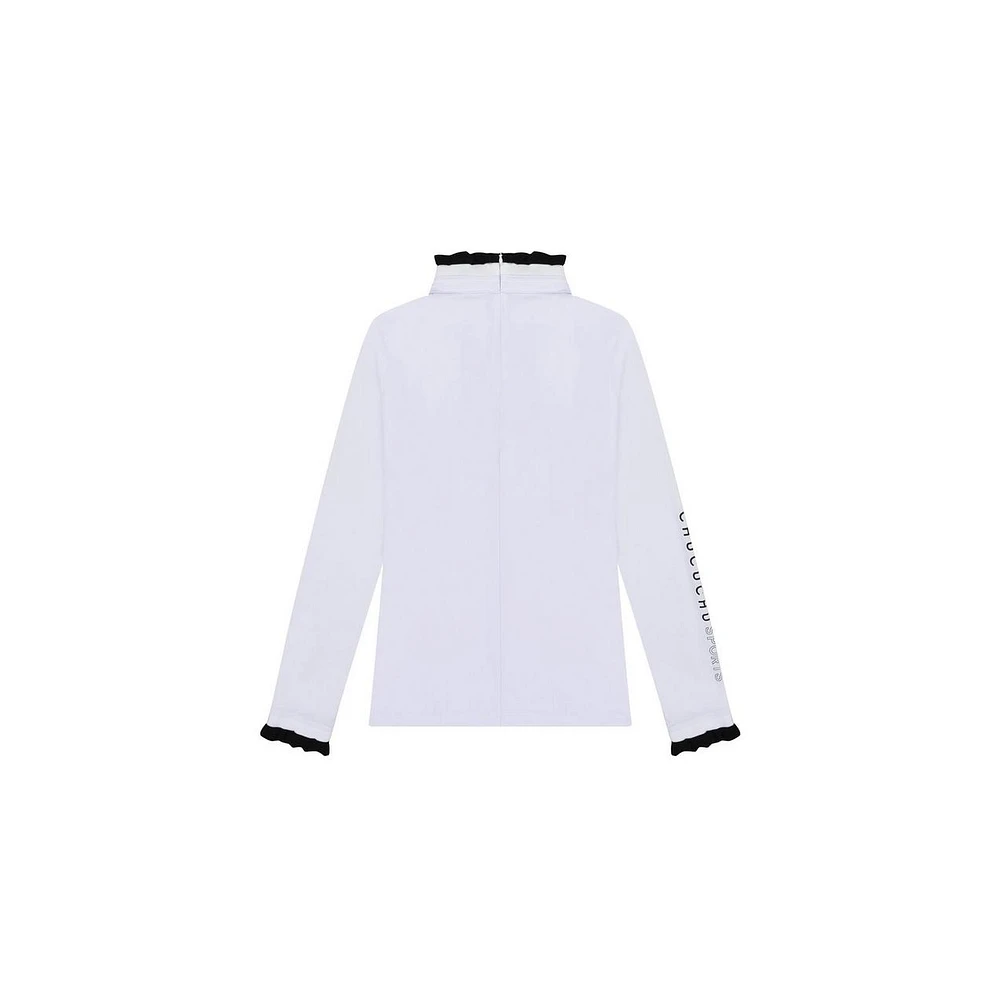 Women's Frill Long Sleeve Top