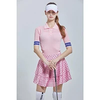 Women's Knit Short Sleeve Polo