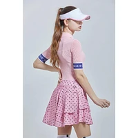 Women's Knit Short Sleeve Polo