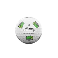 Limited Edition - Chrome Tour Truvis Golf Balls - Trash Talk Pack