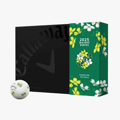 Limited Edition - Chrome Tour Truvis Golf Balls - April Major