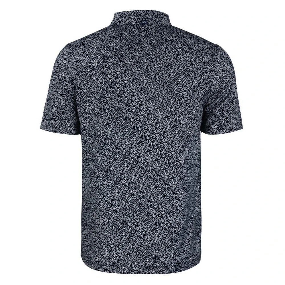 Men's Pike Eco Pebble Print Stretch Recycled Polo