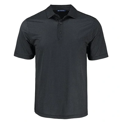 Men's Pike Eco Shadow Check Print Recycled Polo