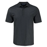 Men's Pike Eco Shadow Check Print Recycled Polo