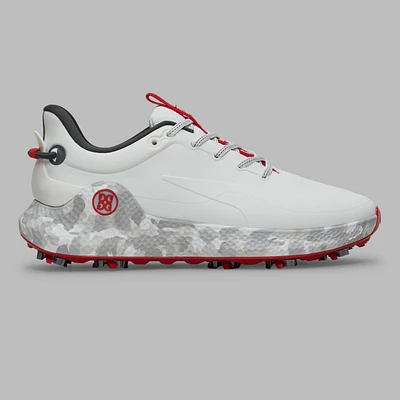 Men's MG4+ O2 G/LOCK Spiked Golf Shoe - White/Red